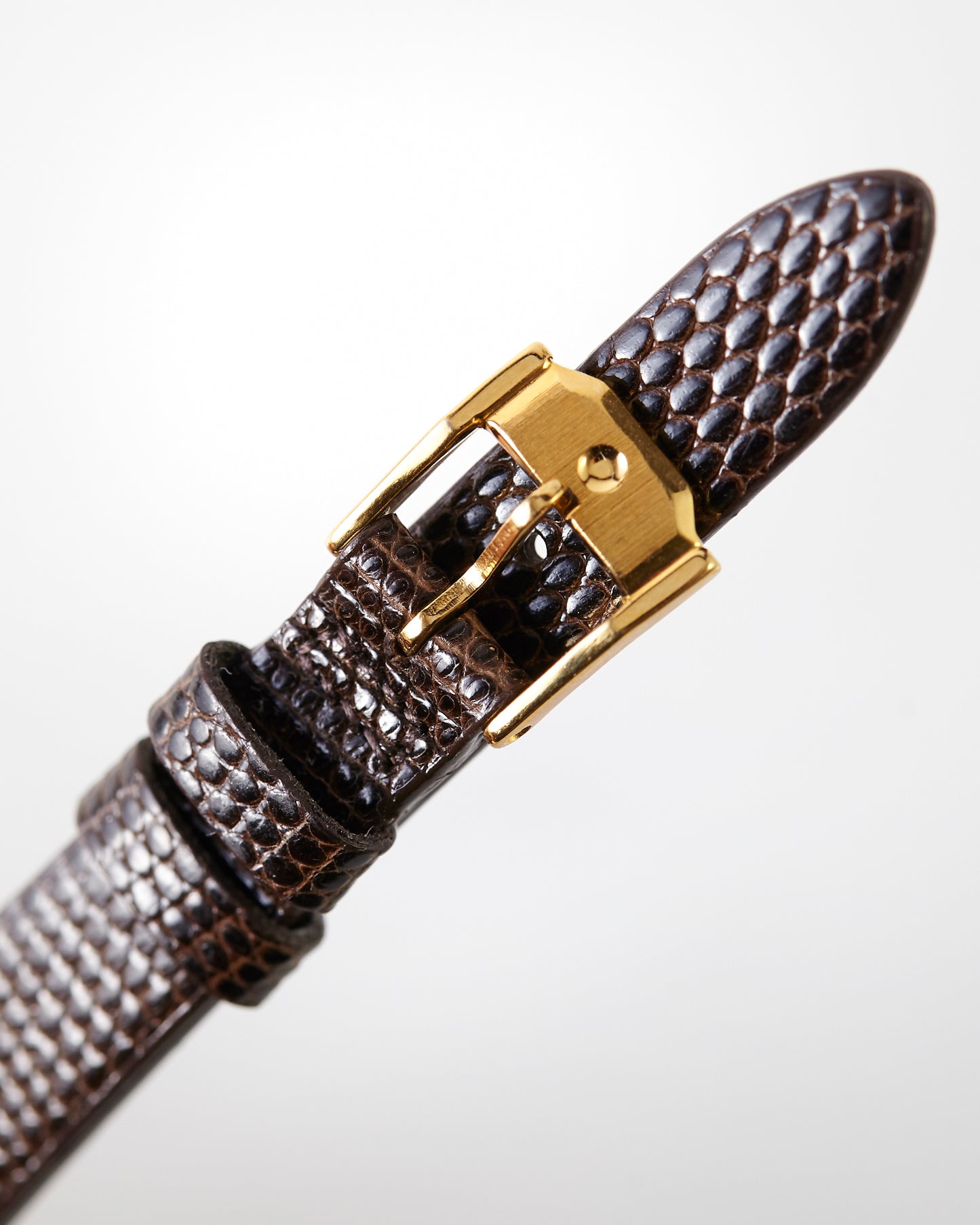 Movado Museum Brown Lizard Strap 13mm x 10mm