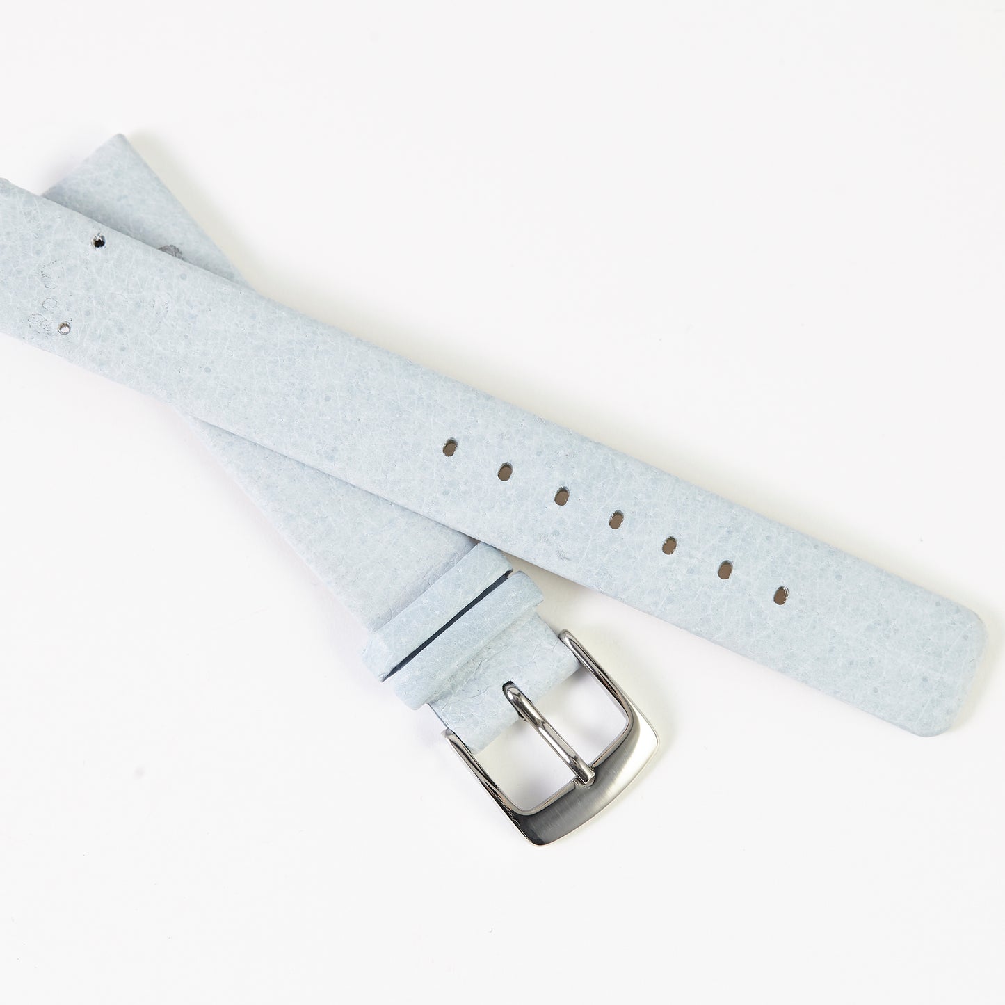 Ecclissi 14mm x 14mm Baby Blue Leather Strap original Buckle 22680 22681 22682