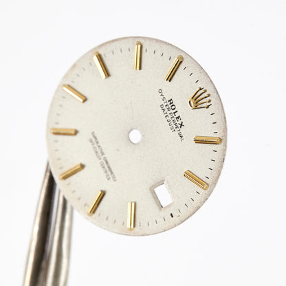 Rolex Dial Mens Datejust Off White Tropical VINTAGE UNIQUE Patina 3035 3135 16000 16200