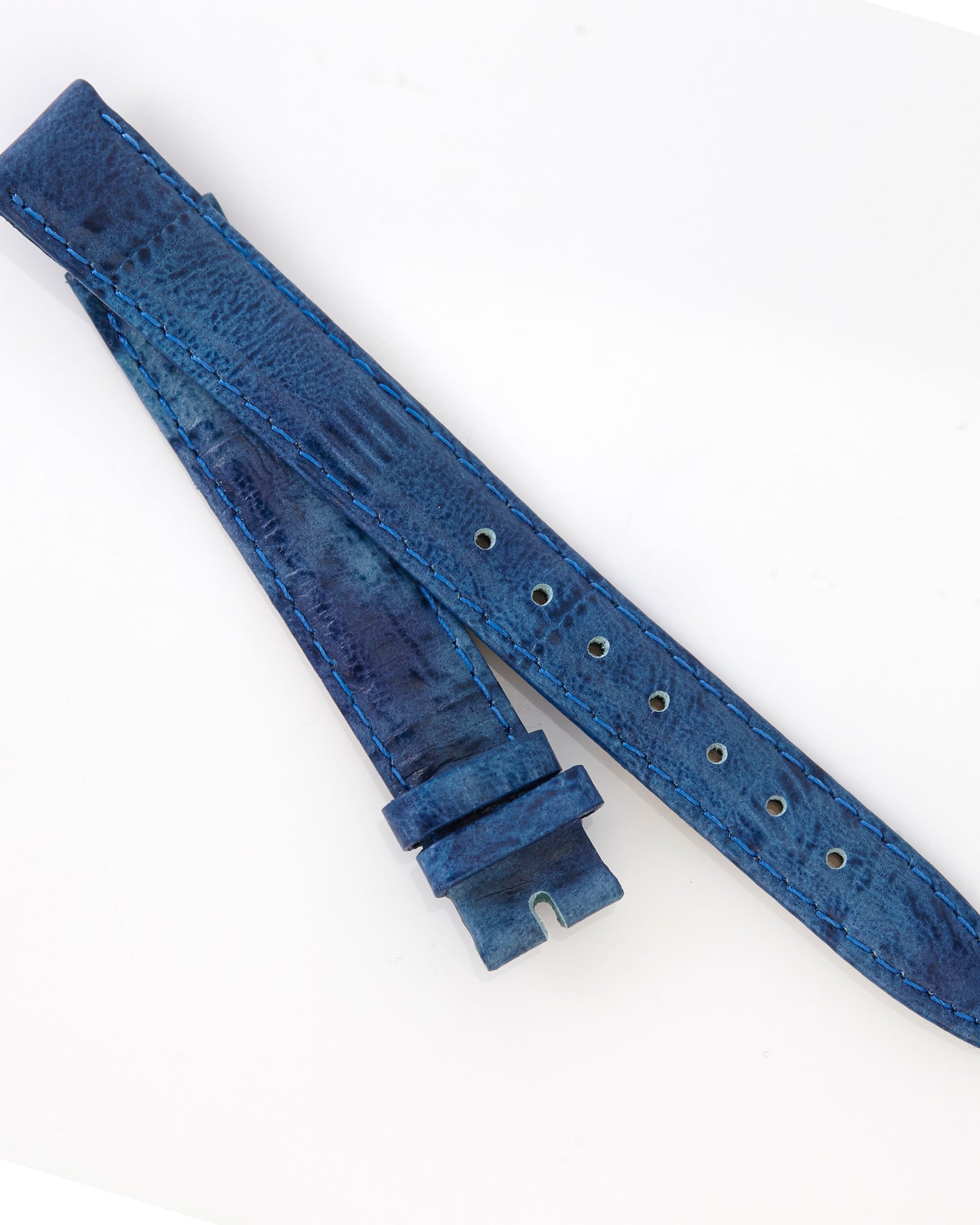 Ecclissi 14mm x 12mm Blue Leather Strap 22570