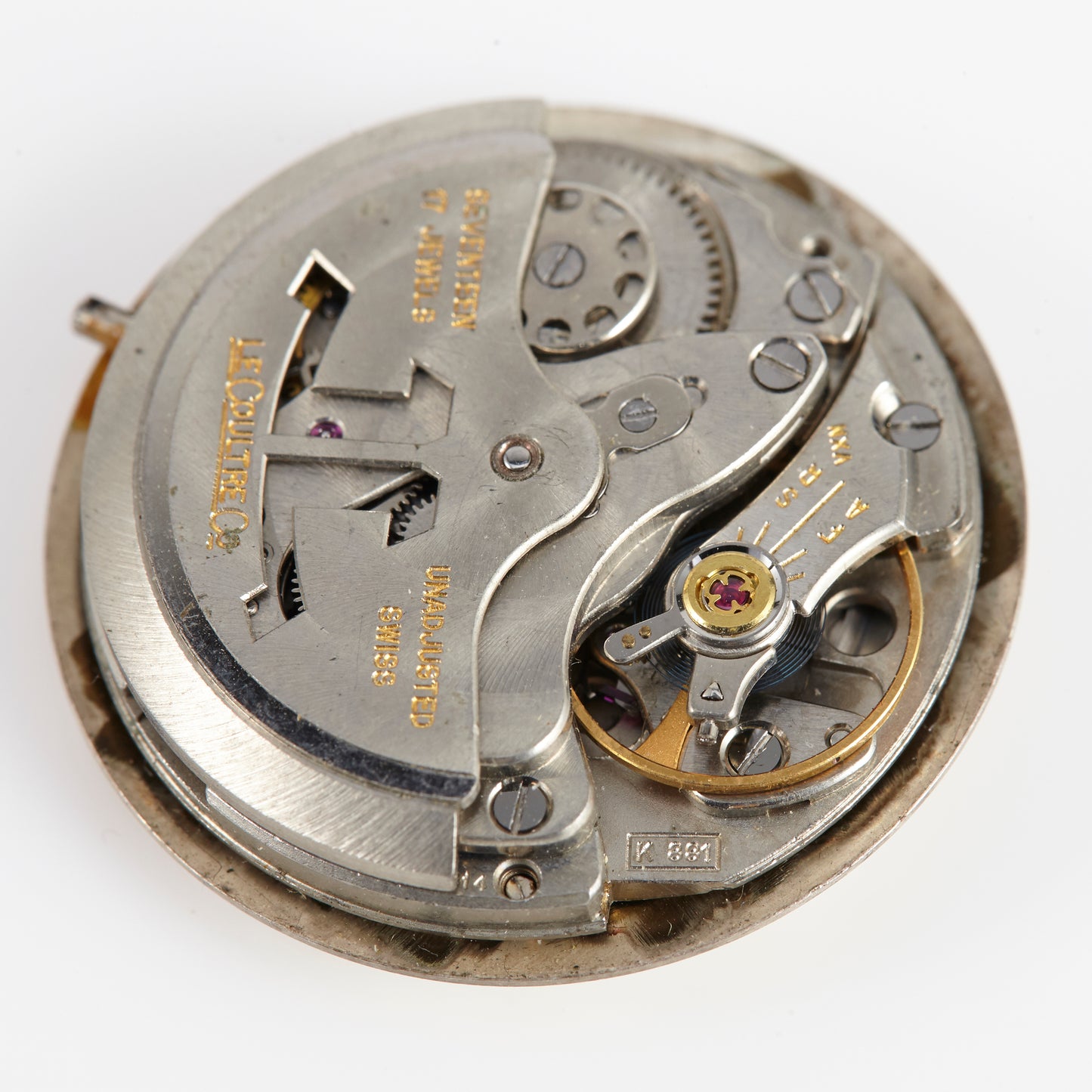 LeCoultre Vintage Watch Movement with Dial