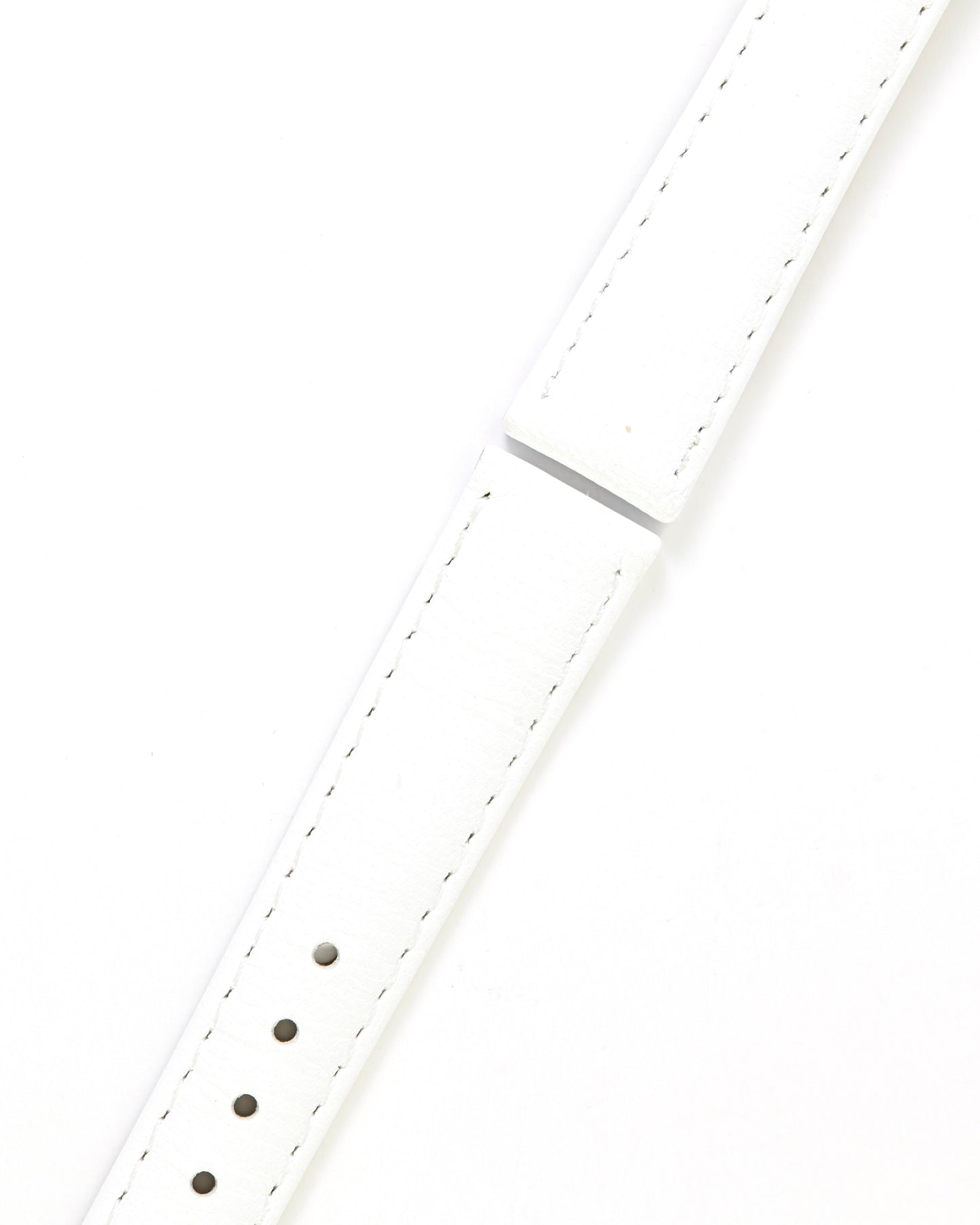 Ecclissi  16mm x 14mm White Leather Strap 23836