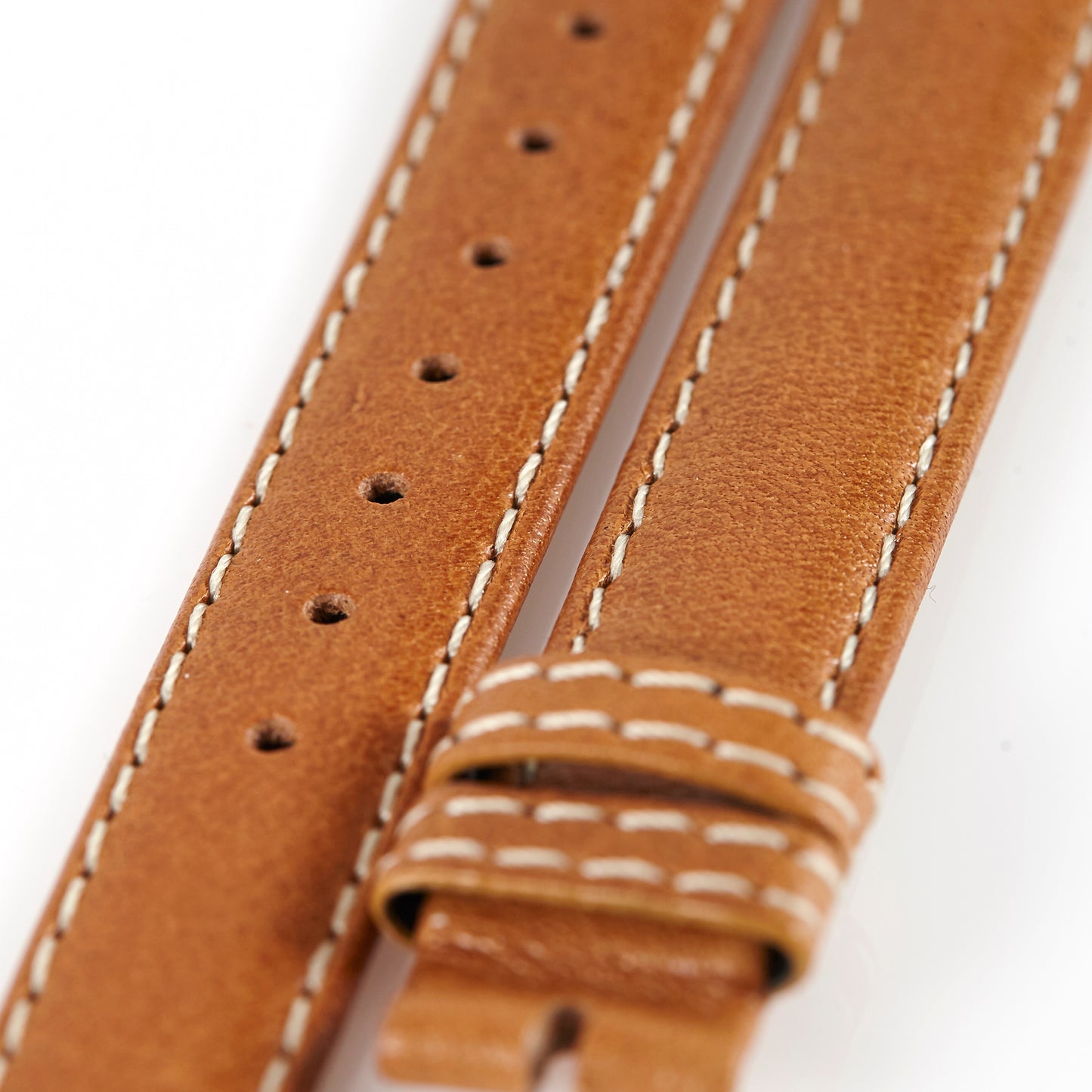 Ecclissi 12mm x 12mm Tan Leather Ladies Strap 23680