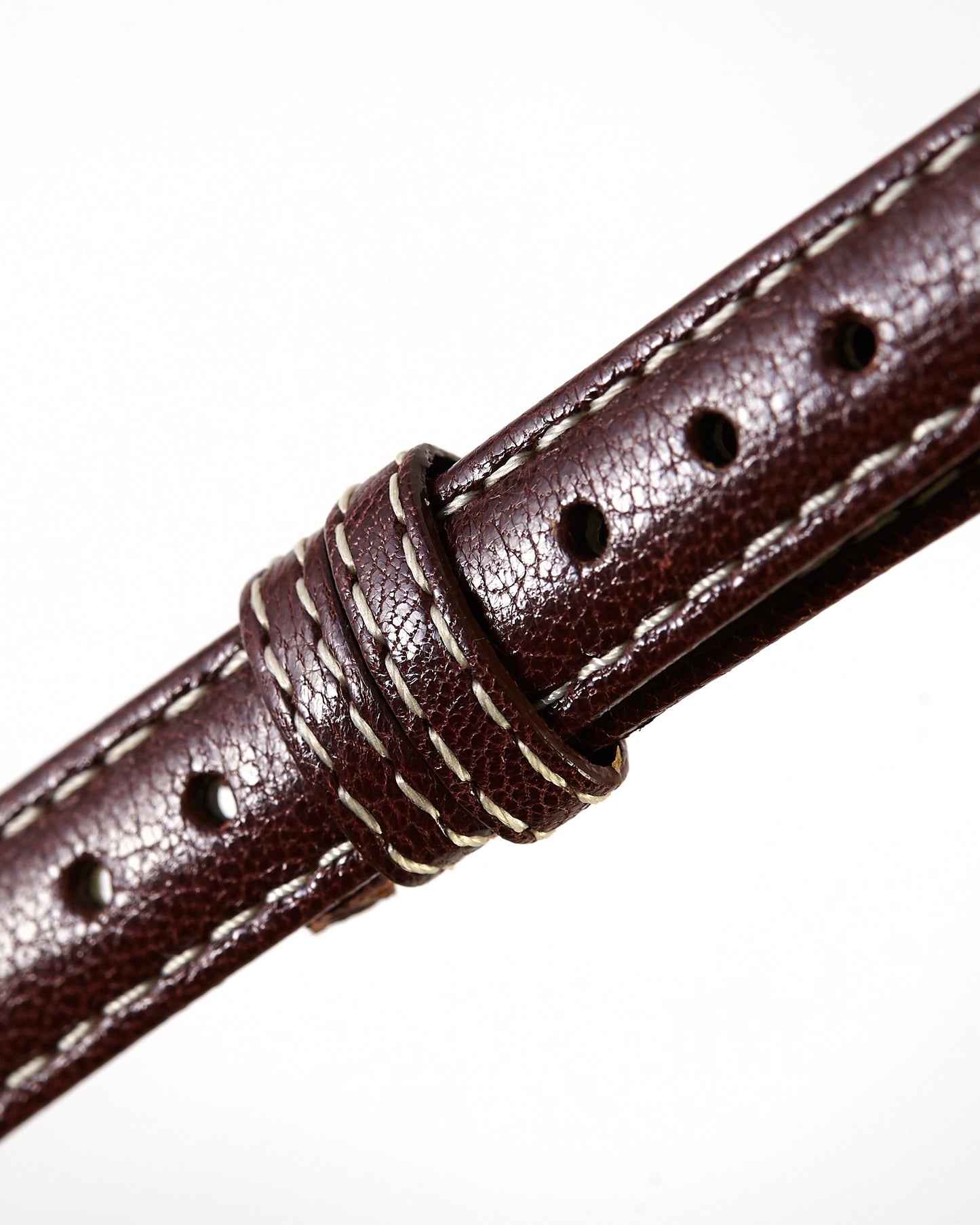 Ecclissi 14mm x 12mm Brown Leather Strap 23520