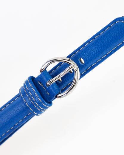 Ecclissi 14mm x12mm Blue Leather Strap original Buckle 23380