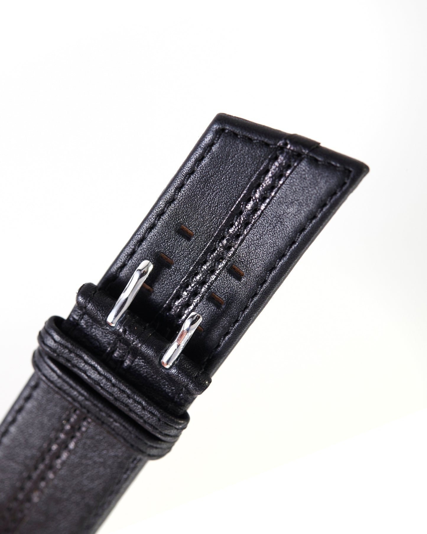 Ecclissi 26mm x 26mm Black Leather Strap 22615