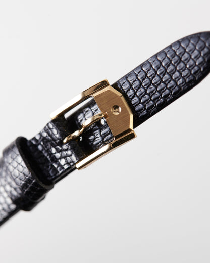 Movado Museum Black Lizard Strap 14mm x 10mm