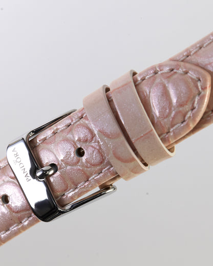 Pandora SW1058 Genuine Leather Pink Strap with Buckle 18mm x 16mm