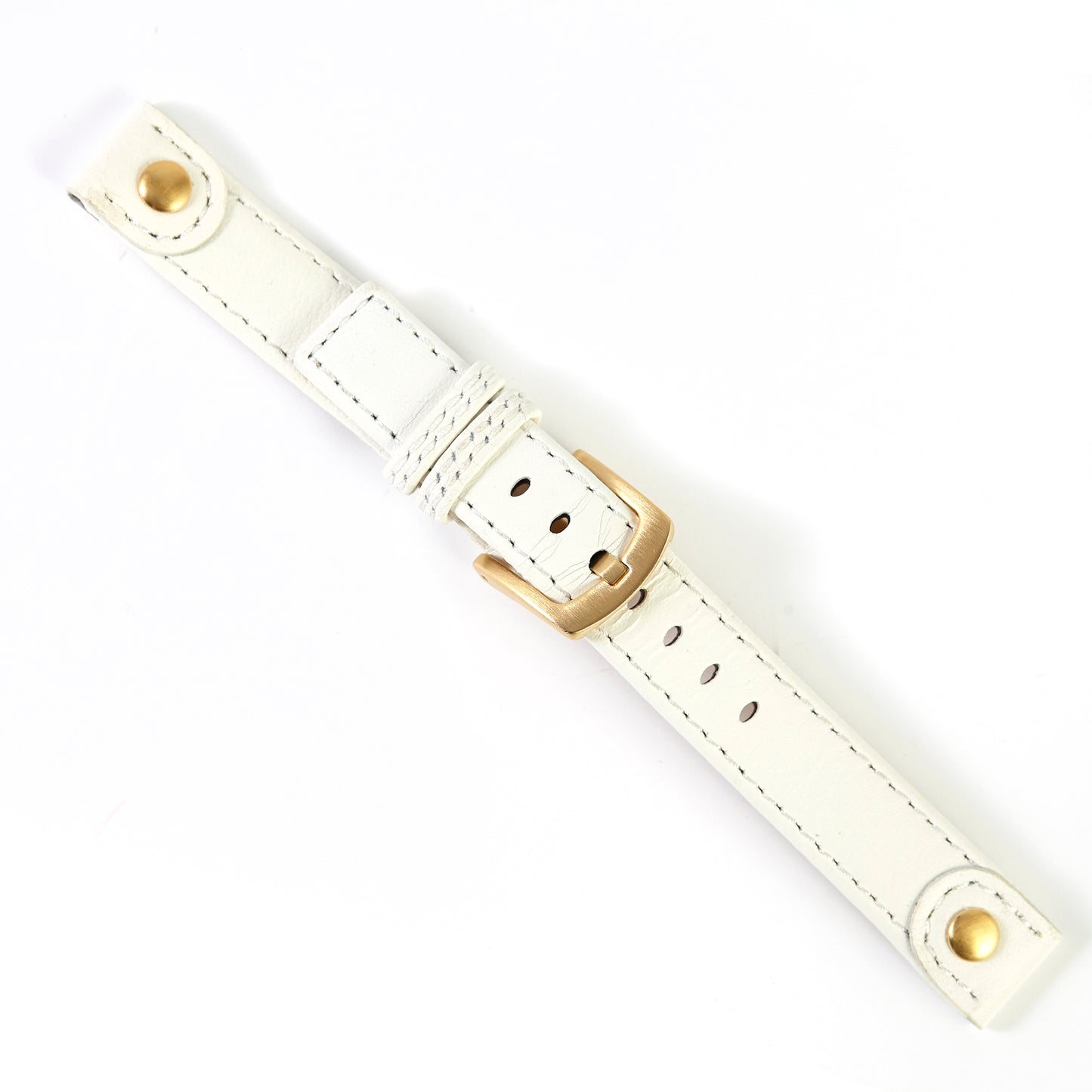 Ecclissi 14mm x14mm Off White Leather Strap with original Buckle 80240 80245 80246