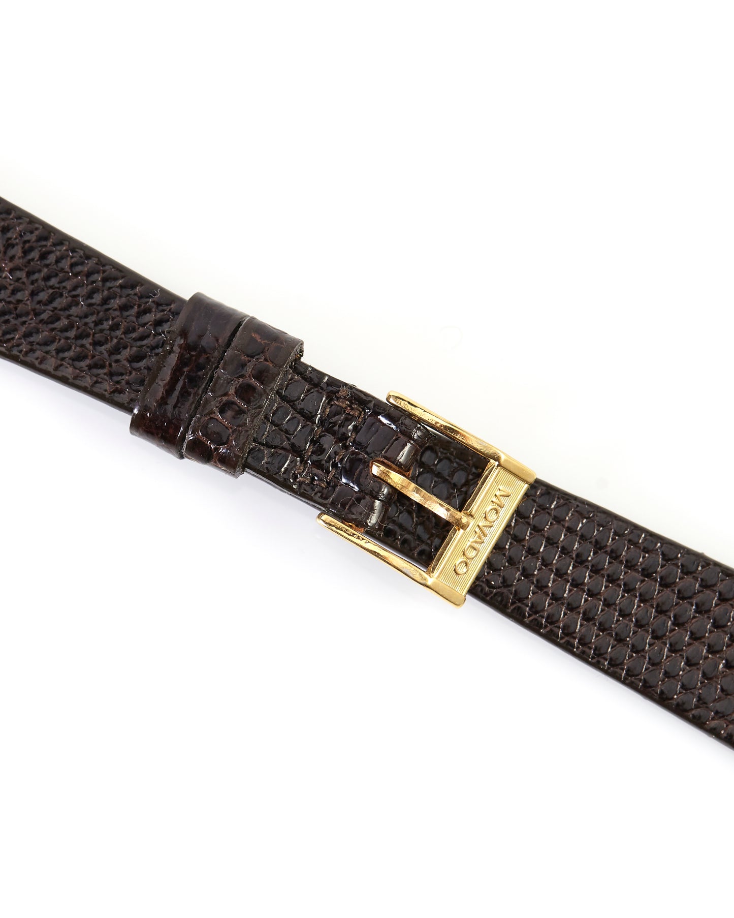 Movado Dark Brown Lizard Strap 14mm x 10mm