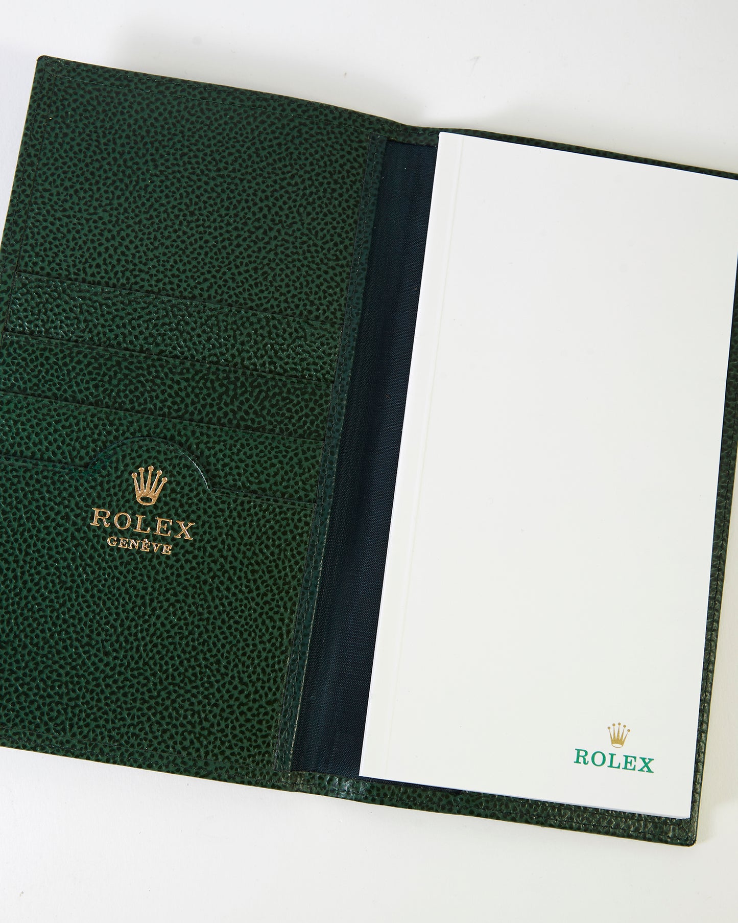 ROLEX Leather Notebook Cover