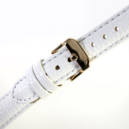 Pandora SW1211 White Leather Strap with Buckle 16xmm x 14xmm