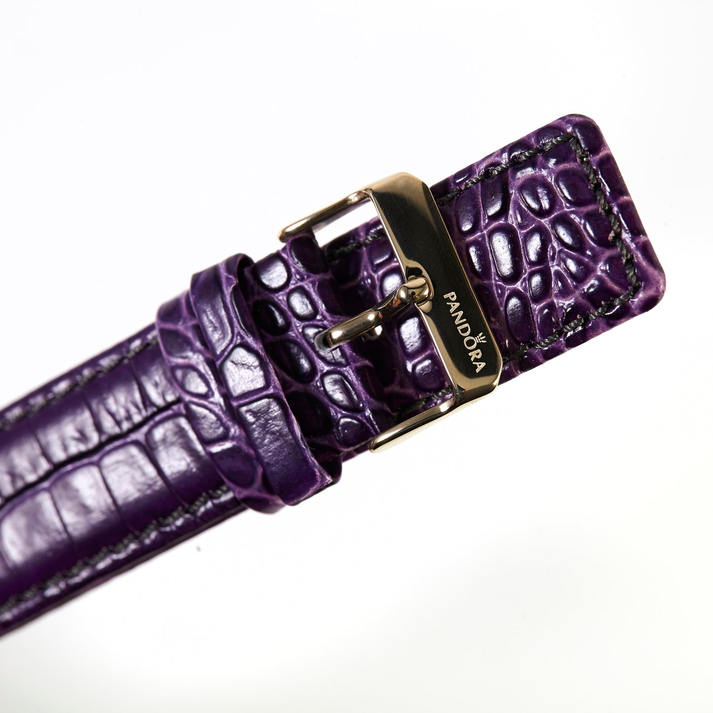 Pandora SW1173 Purple Leather Strap with Buckle 22mm x 22mm Notched to 14mm