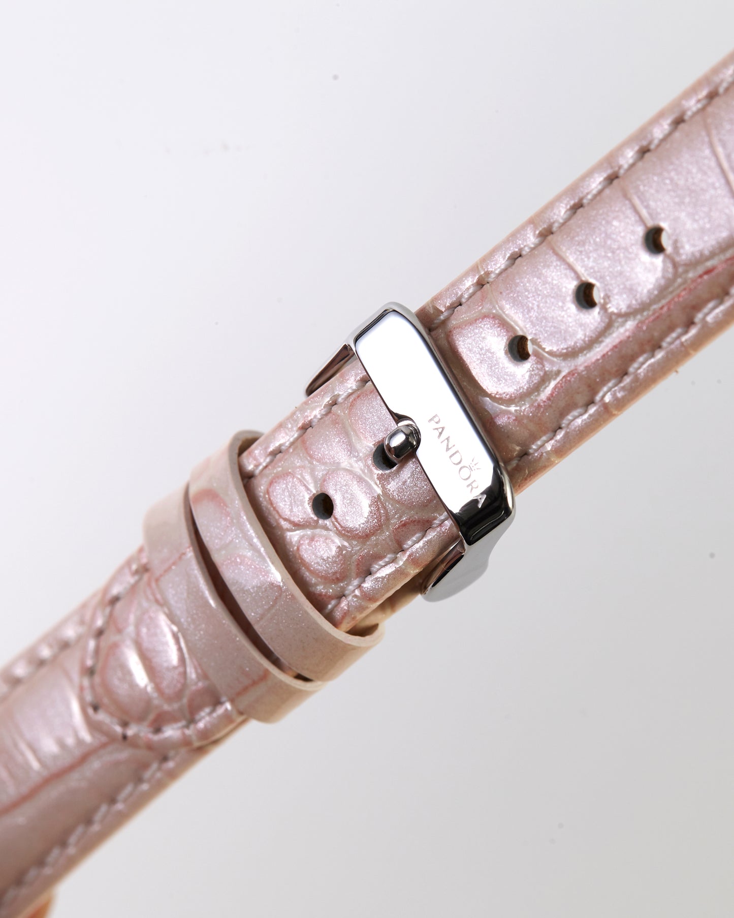 Pandora SW1058 Genuine Leather Pink Strap with Buckle 18mm x 16mm