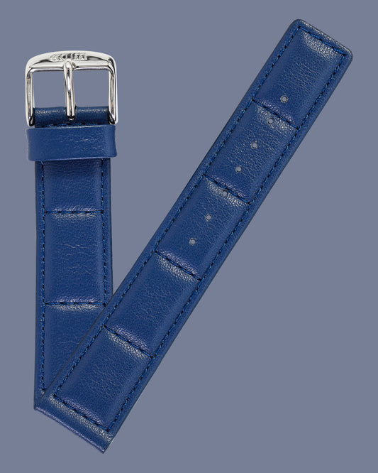 Ecclissi 75395 Blue Leather Strap 20mm x 18mm
