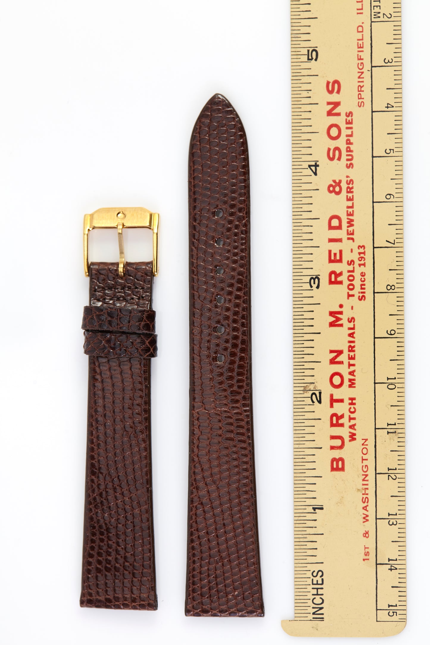 Movado Museum Brown Strap 17mm x 14mm