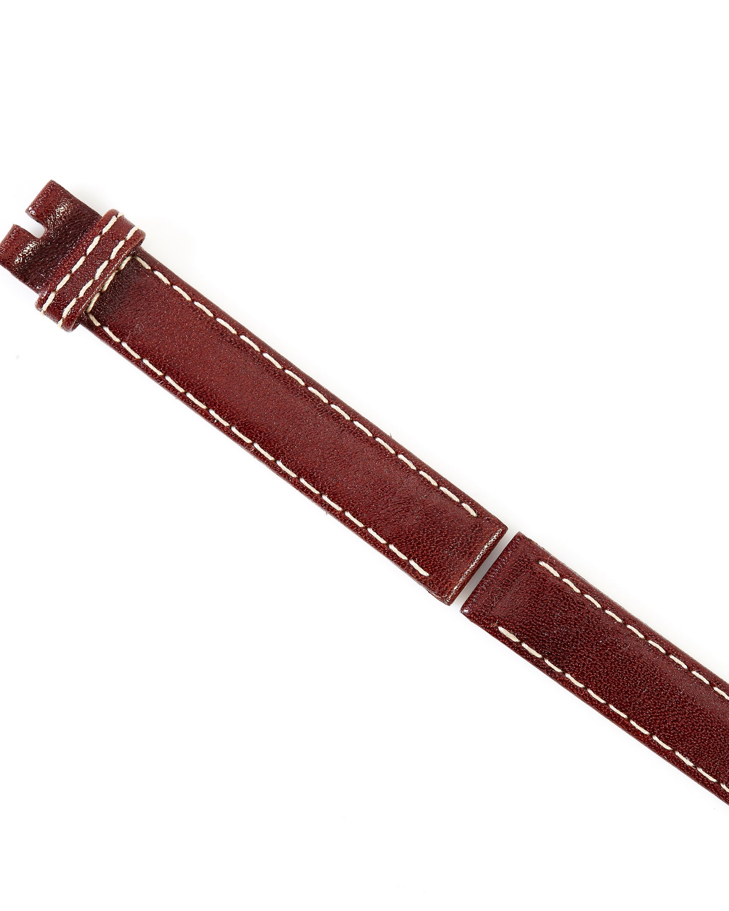 Ecclissi 12mm x 12mm Brown Leather Ladies Strap 22645