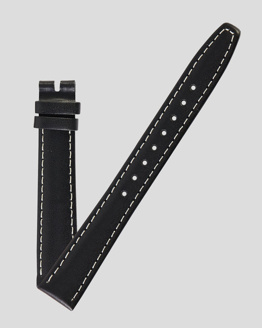 Ecclissi 14mm x 12mm Black Leather Strap 21770