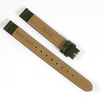 Ecclissi Green Leather Strap 12mm x 12mm 23670