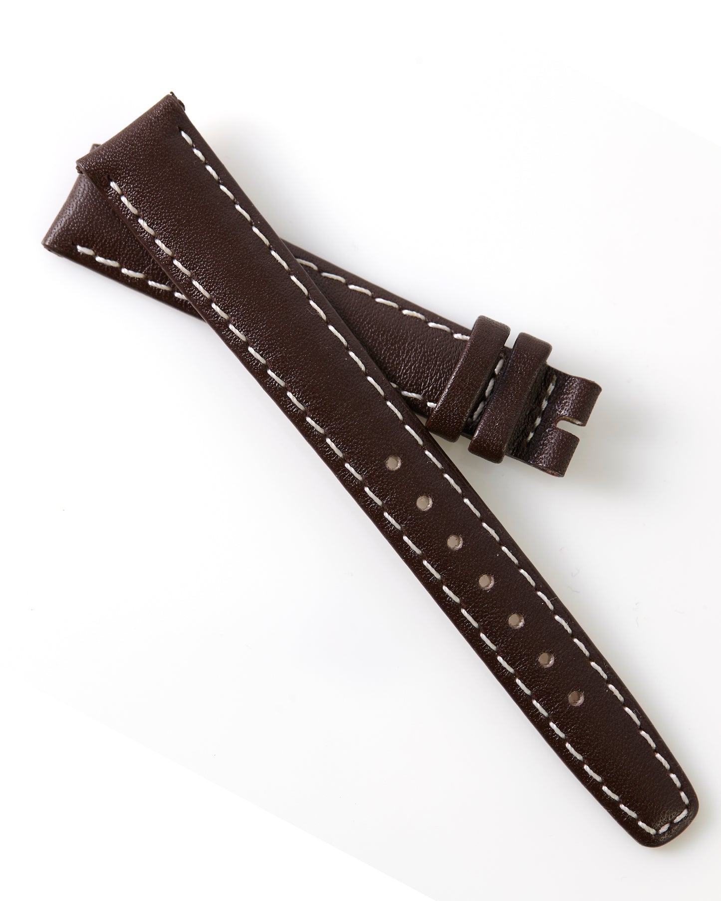 Ecclissi 14mm x 12mm Brown Leather Strap 21770