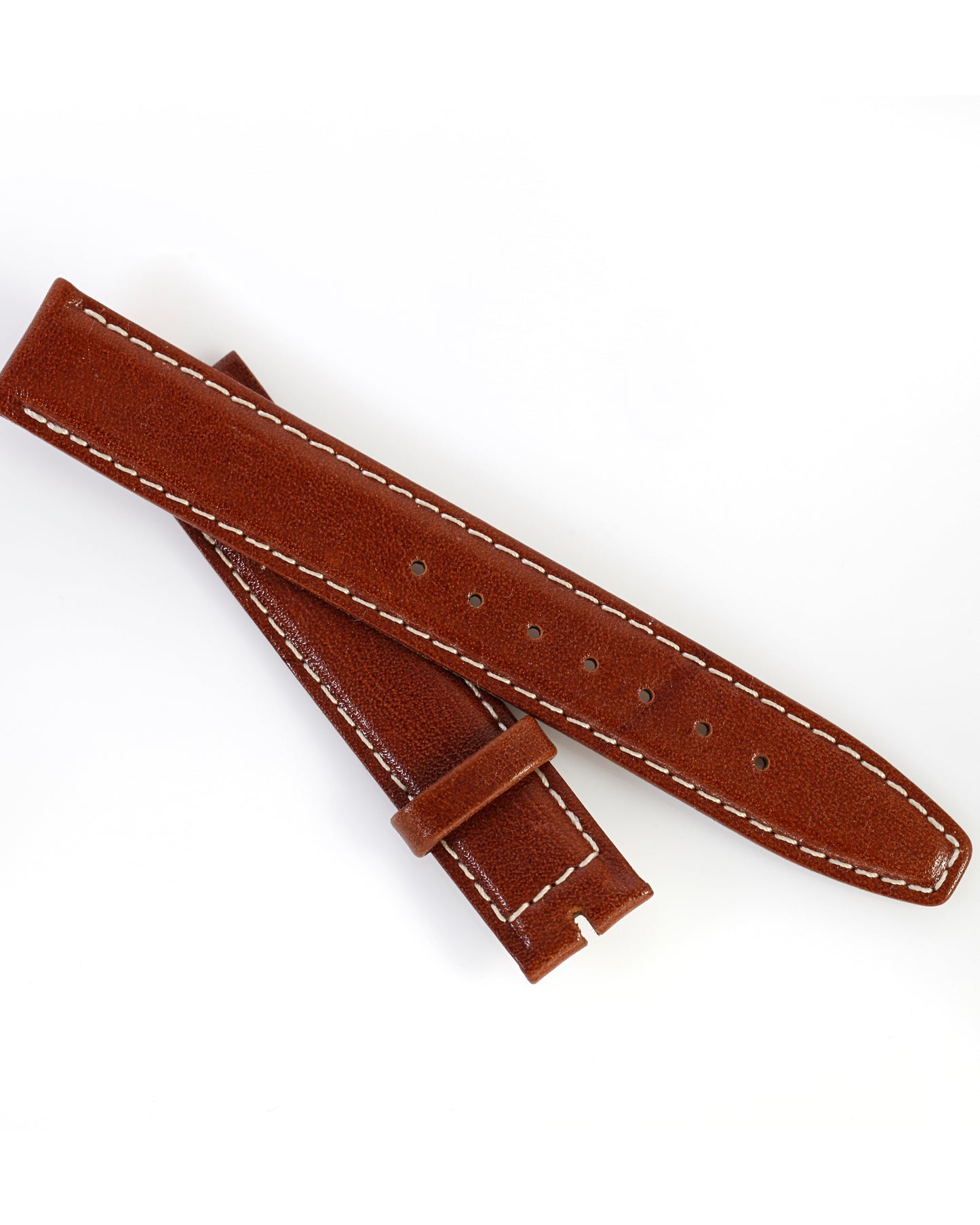 Ecclissi 16mm x 16mm Brown Leather Strap 22190 80115