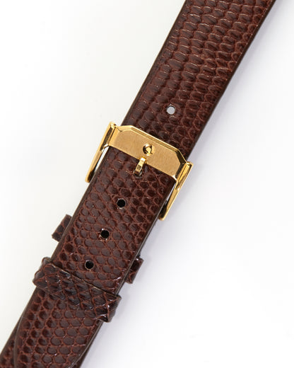 Movado Museum Brown Strap 17mm x 14mm