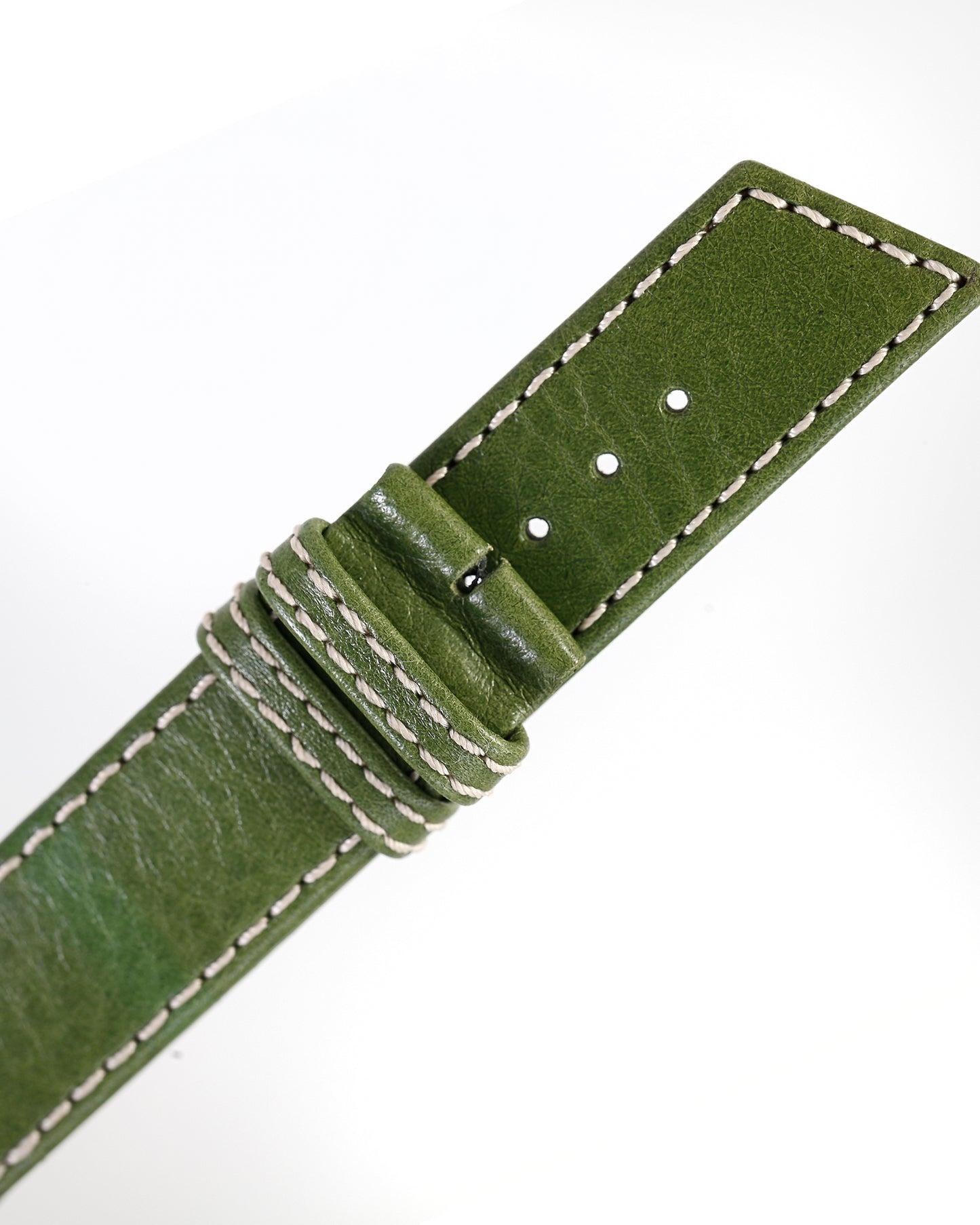 Ecclissi 21620 Green Leather Strap 20 mm x 20mm