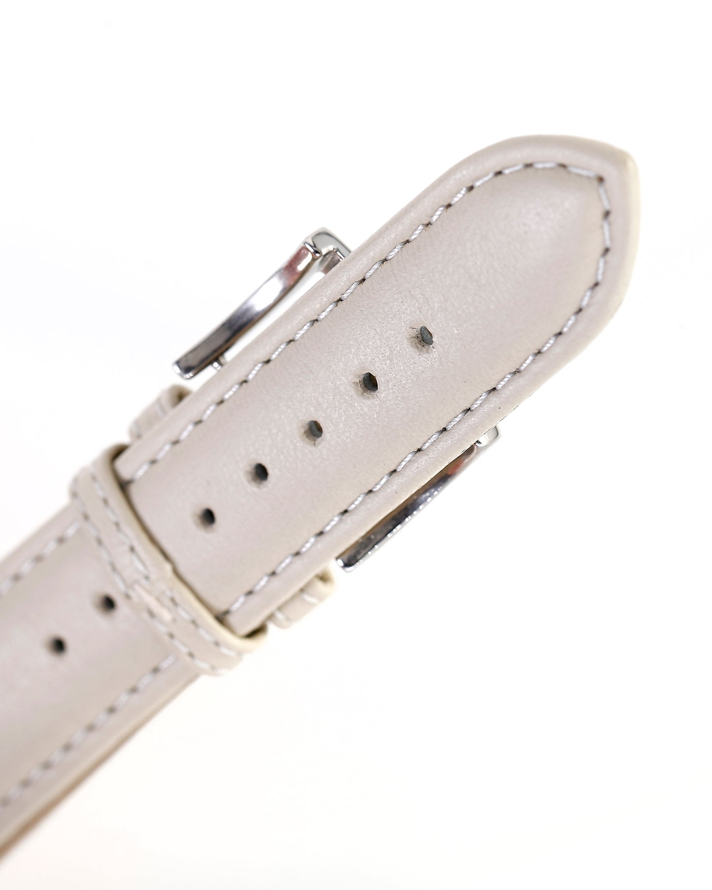 Ecclissi 23155 Off White Leather Strap 20mm x 18mm
