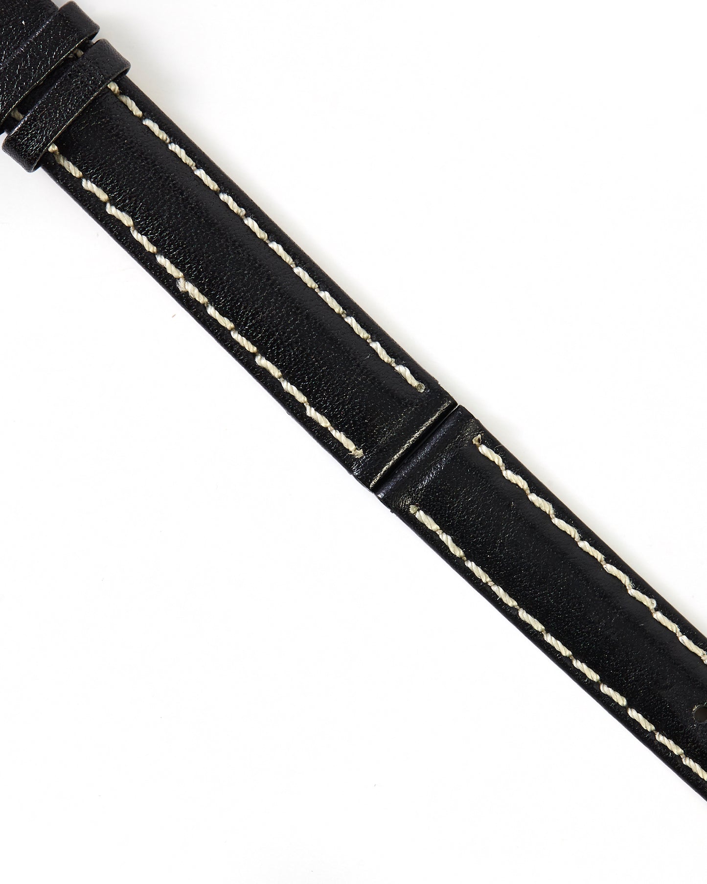 Ecclissi 14mm x 14mm Black Leather Strap 23830