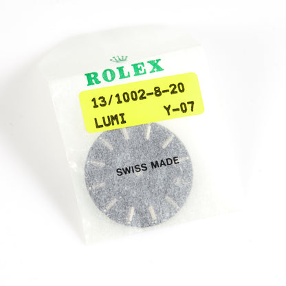 Rolex Dial VERY RARE VINTAGE Oyster Perpetual Mens Black w/ White Markers 1002 1520