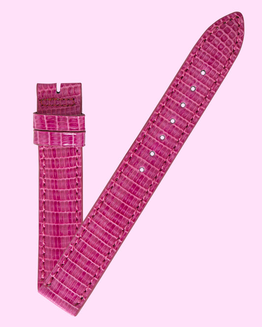 Ecclissi 14mm x 14mm Hot Pink Lizard Strap 21880