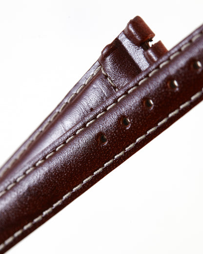 Ecclissi 12mm x 12mm Brown Leather Ladies Strap 22600