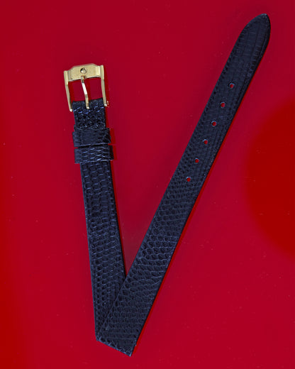 Movado Museum Black Lizard Strap 12mm x 10mm