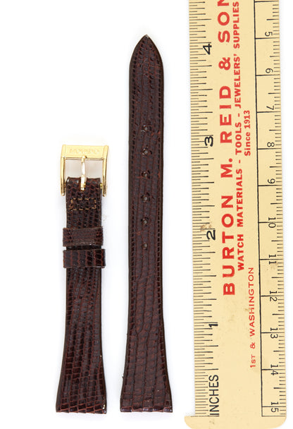 Movado Brown Lizard Strap 14mm x 10mm