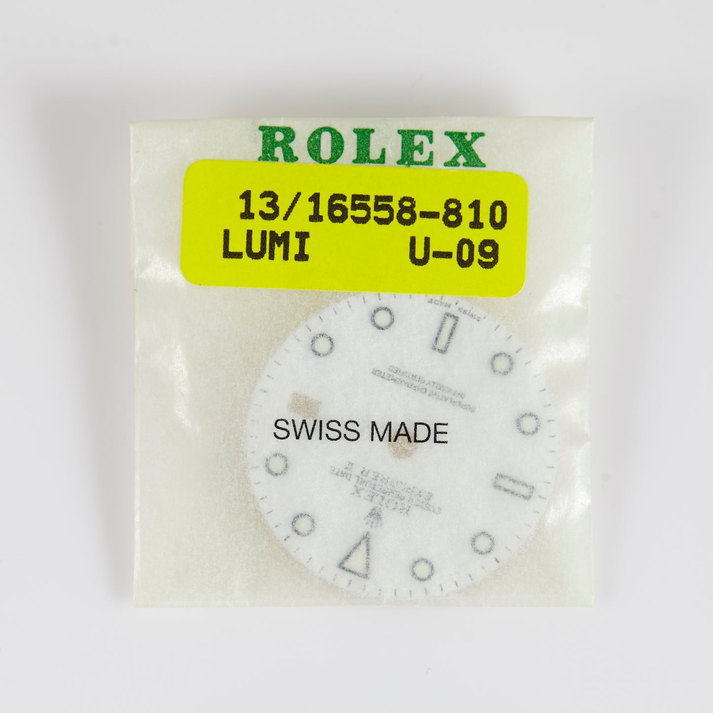 Rolex Dial Explorer II White 3185 16558- New in packaging