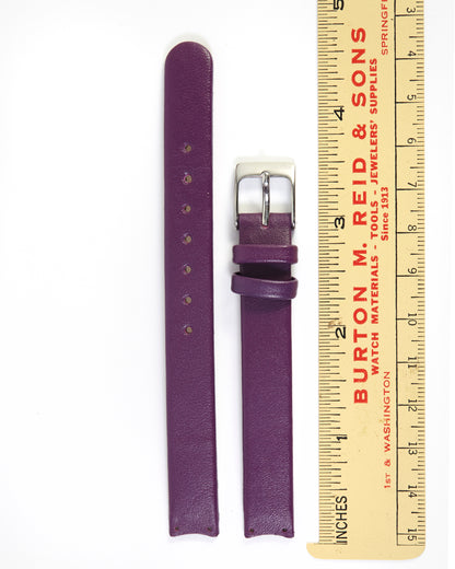Pandora SW1268 Purple Leather Strap with Steel Buckle 12mm x 12mm