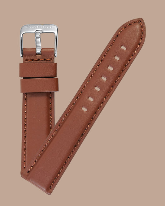 Ernst Benz 20mm x 18mm Chestnut Band w/ Original Buckle