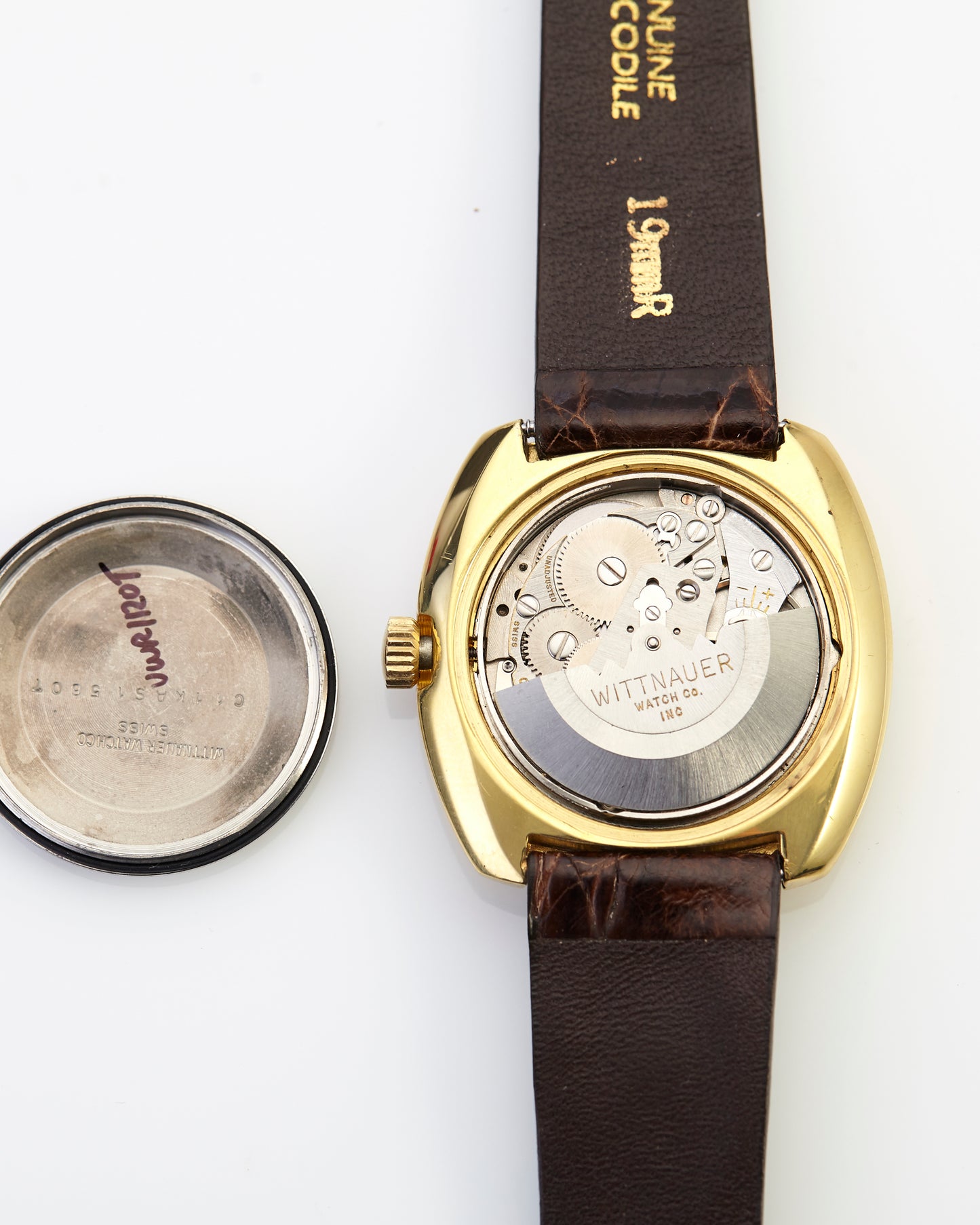 Wittnauer Retro Automatic Date Vintage Wristwatch
