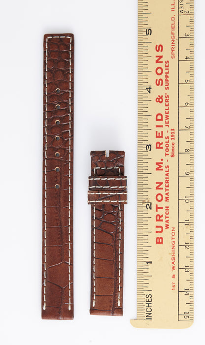 Ecclissi  22675 Brown and Blue Double Sided Strap 14mm x 14mm