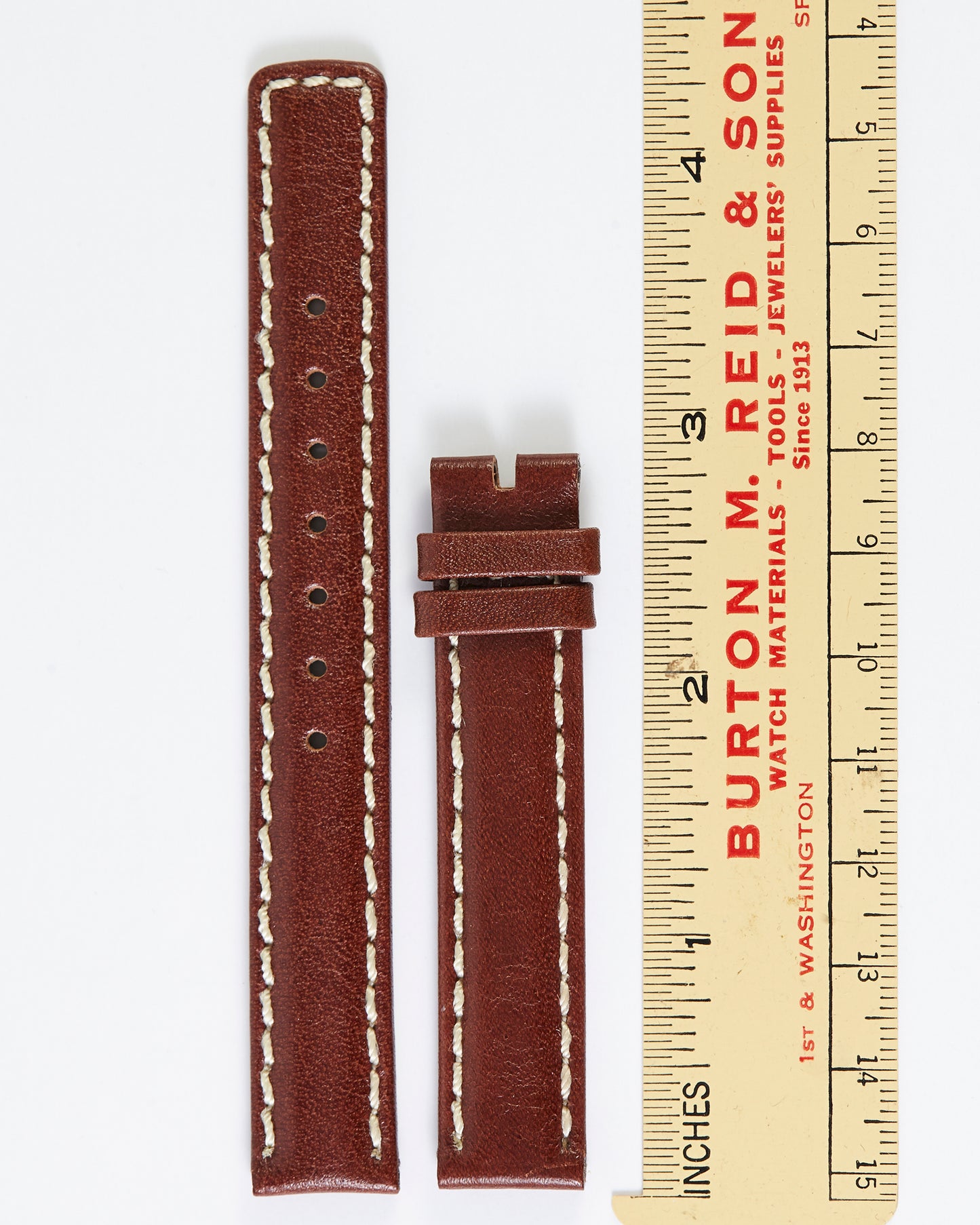 Ecclissi 14mm x 14mm Brown Leather Strap 23830