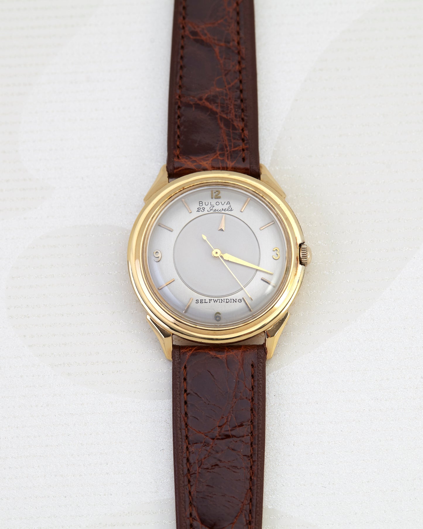 Bulova Mystery Hour Sweep Second Automatic Vintage Wristwatch