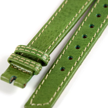 Ecclissi Green Leather Ladies Watch Strap 12mm x 12mm OEM