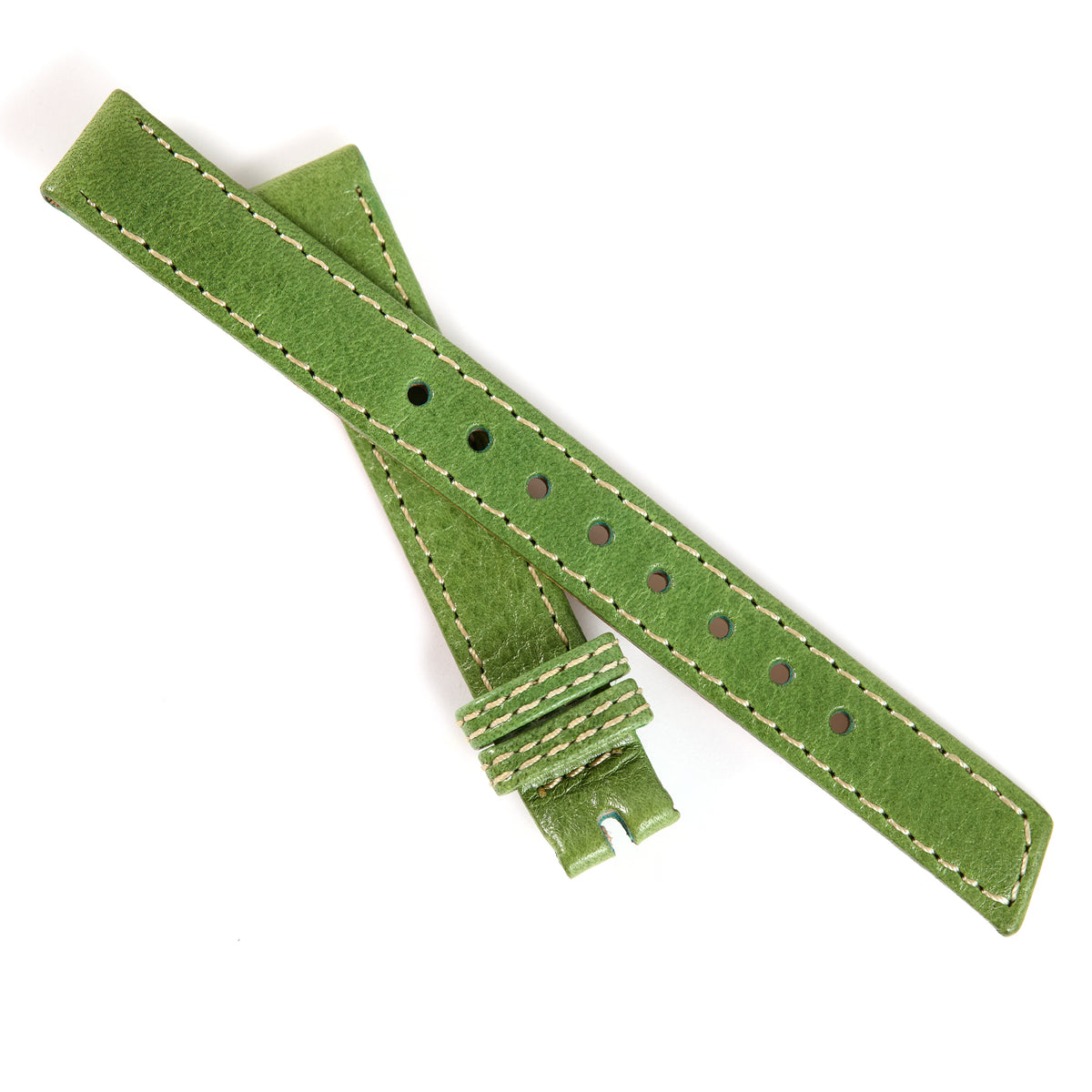 Ecclissi Green Leather Ladies Watch Strap 12mm x 12mm OEM