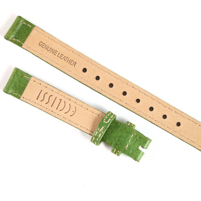 Ecclissi Green Leather Ladies Watch Strap 12mm x 12mm OEM