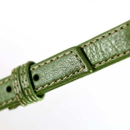Ecclissi Green Leather Ladies Watch Strap 12mm x 12mm OEM