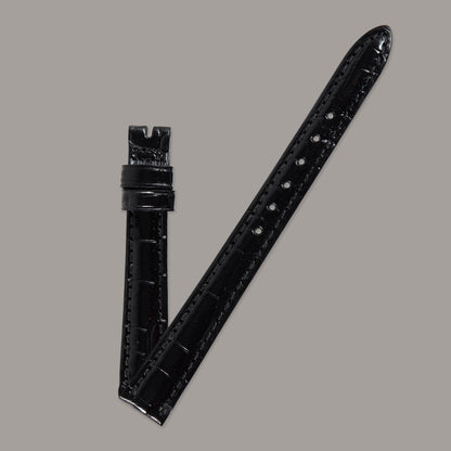 Ecclissi 2070 Ladies Watch Strap 12mm x 10mm Alligator Grain Leather OEM
