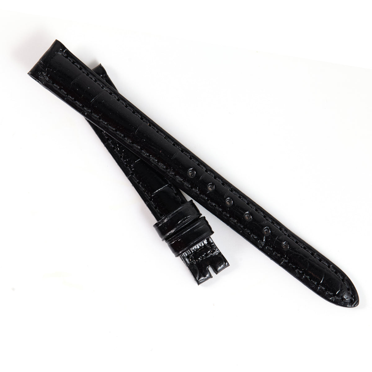 Ecclissi 2070 Ladies Watch Strap 12mm x 10mm Alligator Grain Leather OEM