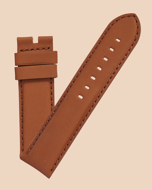 Ernst Benz 22mm x 22mm Chestnut John Varvatos Leather Band