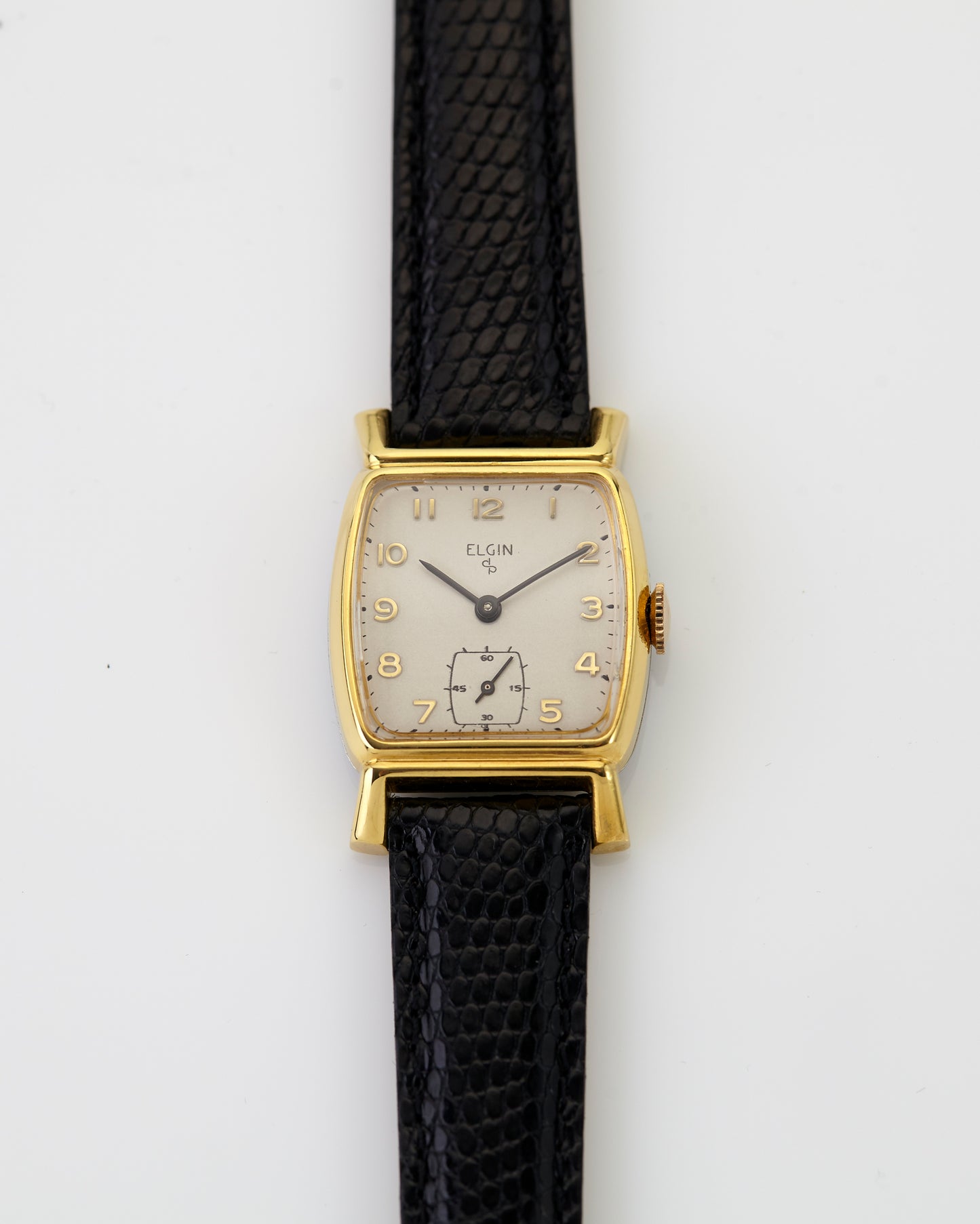 Elgin Tonneau Manual-Wind Vintage Wristwatch