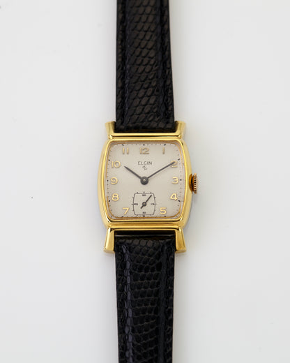 Elgin Tonneau Manual-Wind Vintage Wristwatch